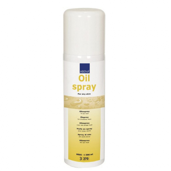 Oliwka w sprayu ABENA w cenie 12,41 zł, marka ABENA w kategori PIELĘGNACJA SKÓRY. Hurtownia medyczna www.medyczny store Oliwka w sprayu ABENA w cenie 12,41 zł, marka ABENA w kategori PIELĘGNACJA SKÓRY. Hurtownia medyczna www.medyczny store