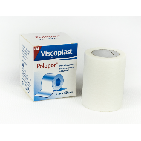 Plaster hipoalergiczny Viscoplast Polopor, 1 szt. 3M