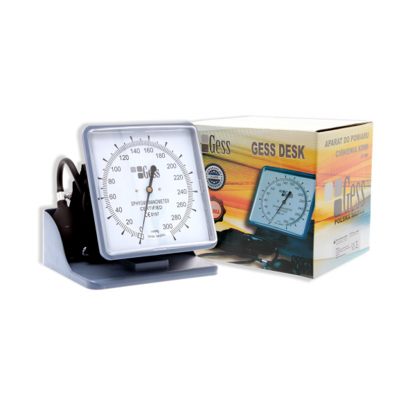Ciśnieniomierz zegarowy stołowy GESS DESK w cenie 89,00 zł w sklepie medycznym | wysyłka dziś
