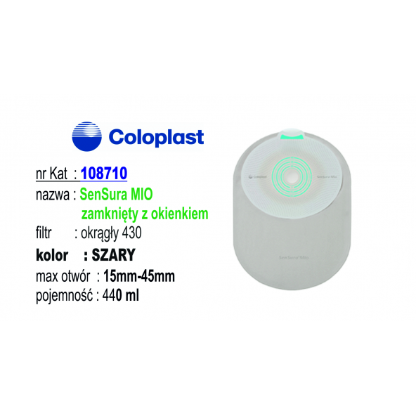 Polecamy Worek SenSura MIO 1-cz z oferty sklep medyczny.store | COLOPLAST | atrakcyjne ceny | 743 - Worki stomijne firmy Co...