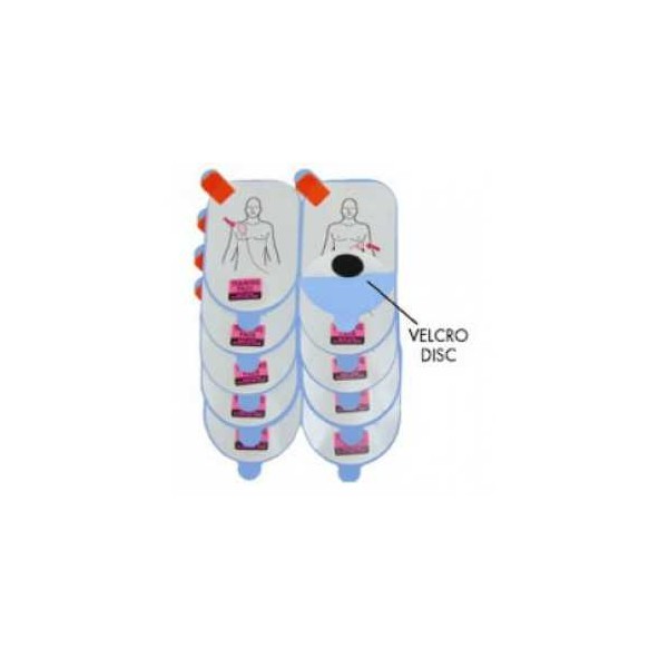 Elektrody treningowe do Lifeline trainer (5 par) w cenie 237,16 zł marka DefibTech Elektrody treningowe do Lifeline trainer (5 par) w cenie 237,16 zł marka DefibTech
