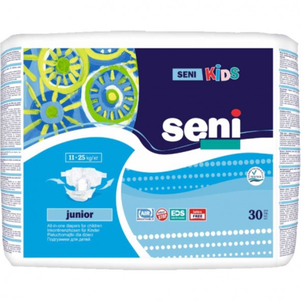 SENI KIDS- pieluchomajtki dla dzieci w cenie 27,00 zł, marka SENI w kategori NIETRZYMANIE MOCZU. Hurtownia medyczna www.medy... SENI KIDS- pieluchomajtki dla dzieci w cenie 27,00 zł, marka SENI w kategori NIETRZYMANIE MOCZU. Hurtownia medyczna www.medy...