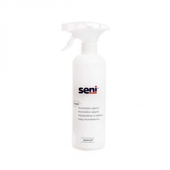 Neutralizator zapachu SENI 500ml w cenie 21,63 zł, marka SENI w kategori DLA SENIORÓW. Hurtownia medyczna www.medyczny store Neutralizator zapachu SENI 500ml w cenie 21,63 zł, marka SENI w kategori DLA SENIORÓW. Hurtownia medyczna www.medyczny store