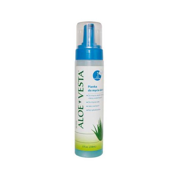Pianka do mycia Aloe Vesta® w cenie 29,40 zł marka ConvaTec Polska Sp. z o.o. Pianka do mycia Aloe Vesta® w cenie 29,40 zł marka ConvaTec Polska Sp. z o.o.