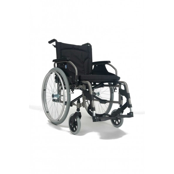 zdjęcie Wózek inwalidzki ręczny V100 XXL Vermeiren, wzmocniony dla otyłych z witryny sklep medyczny. store | wysyłka dziś