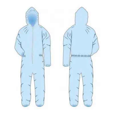 Polecamy KOMBINEZON JEDNORAZOWY OCHRONNY z oferty sklep medyczny.store  | ZARYS  | atrakcyjne ceny | 1209 - Kombinezony chron... 2