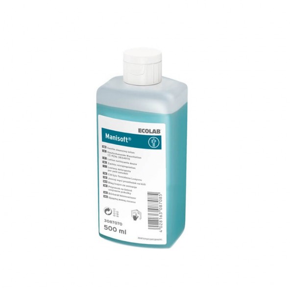 Płyn myjący do rąk Manisoft 500 ml w cenie 19,75 zł marka ECOLAB Płyn myjący do rąk Manisoft 500 ml w cenie 19,75 zł marka ECOLAB