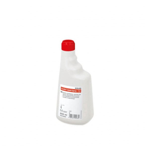 Płyn dezynfekujący Incidin Liquid 650 ml lub 5L w cenie 33,89 zł marka ECOLAB Płyn dezynfekujący Incidin Liquid 650 ml lub 5L w cenie 33,89 zł marka ECOLAB