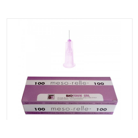 Polecamy Igły do mezoterapii Meso Relle z oferty sklep medyczny.store  | Biotekne Srl  | atrakcyjne ceny | 1318 - Igły specja...