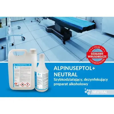 Polecamy Płyn do dezynfekcji powierzchni Alpinuseptol 1l Alpinus z oferty sklep medyczny.store  | Alpinus chemia  | atrakcyjn... 2