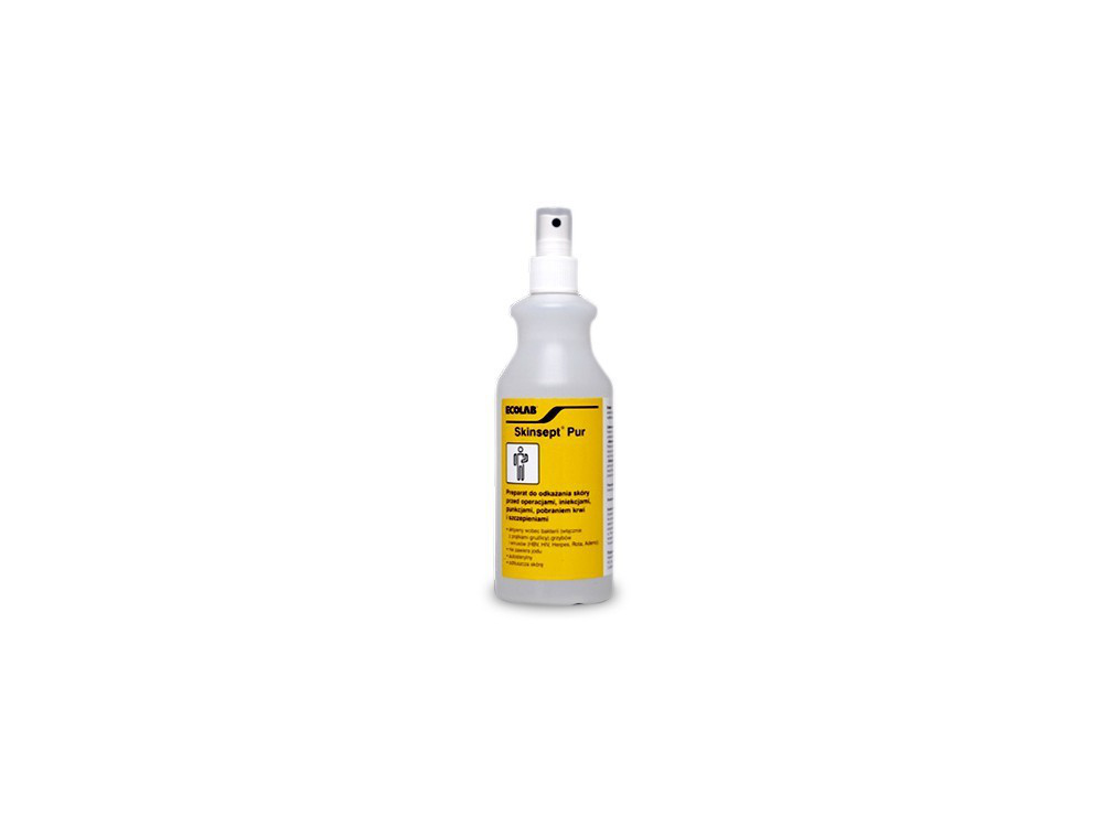 SKINSEPT PUR 350ML w cenie 24,05 zł, marka w kategori DEZYNFEKCJA SKÓRY PRZED INIEKCJĄ . Hurtownia medyczna www.medyczny store SKINSEPT PUR 350ML w cenie 24,05 zł, marka w kategori DEZYNFEKCJA SKÓRY PRZED INIEKCJĄ . Hurtownia medyczna www.medyczny store