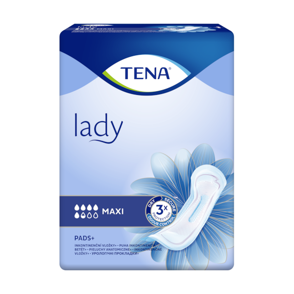 TENA Lady Maxi specjalistyczne podpaski na NTM, 12 sztuk w cenie 1,22 zł w sklepie medycznym | wysyłka dziś