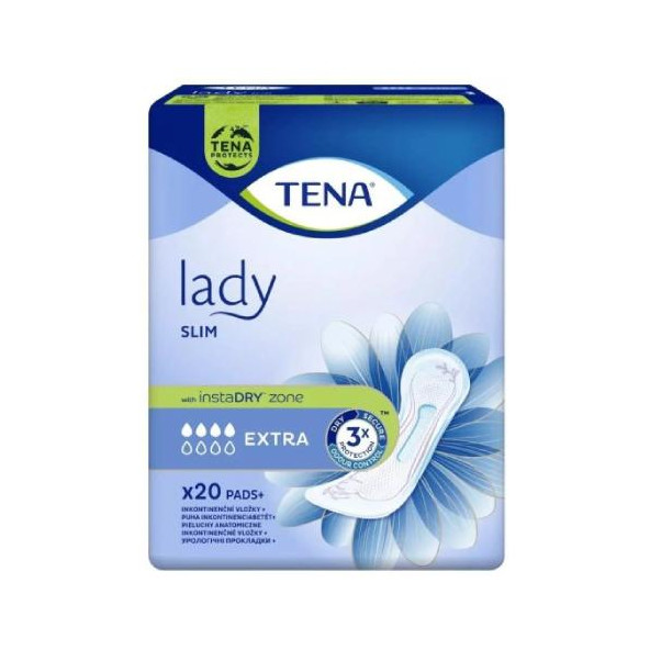 TENA Lady Extra Slim, podpaski na nietrzymanie moczu, 20 sztuk w cenie 1,00 zł w sklepie medycznym | wysyłka dziś