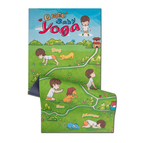 Mata do jogi dla dzieci Baby Yoga, Qmed