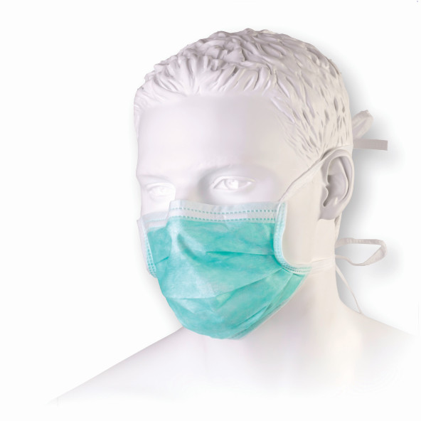 zdjęcie Maska medyczna trzywarstwowa z gumkami,typ II BETAtex, Zarys z witryny sklep medyczny. store | wysyłka dziś