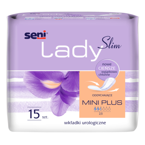 Wkładki urologiczne dla kobiet Seni Lady Slim Mini Plus