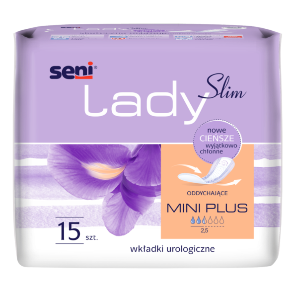 zdjęcie Wkładki urologiczne dla kobiet Seni Lady Slim Mini Plus z witryny sklep medyczny. store | wysyłka dziś