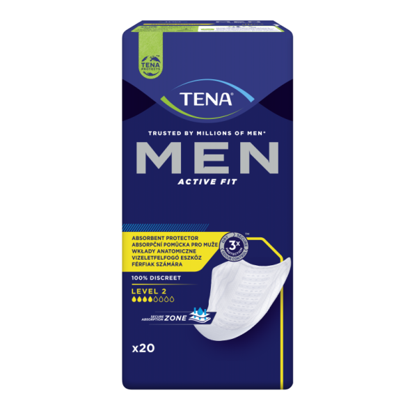 Polecamy TENA MEN Active Fit level - wkładki urologiczne dla mężczyzny z oferty sklep medyczny.store  | TENA Men  | atrakcyjn...