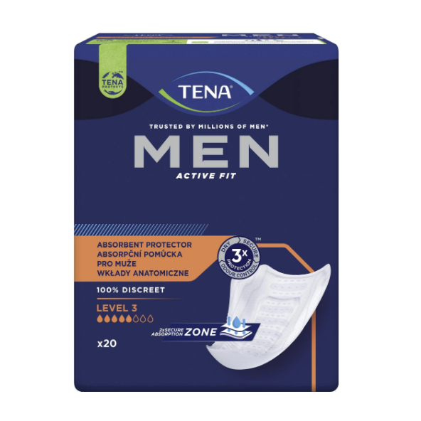 Polecamy TENA MEN Active Fit level - wkładki urologiczne dla mężczyzny z oferty sklep medyczny.store  | TENA Men  | atrakcyjn...