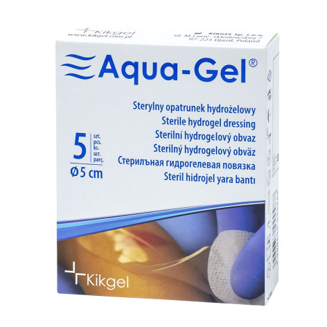 Polecamy Aqua-Gel sterylne opatrunki hydrożelowe do leczenia ran i oparzeń, Kikgel z oferty sklep medyczny.store  | Kikgel  |...