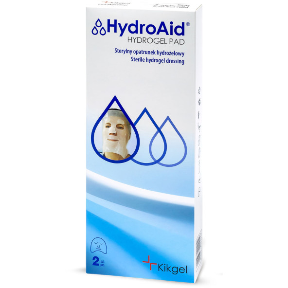 zdjęcie Hydrożelowa maska na twarz HydroAid, KikGel z witryny sklep medyczny. store | wysyłka dziś