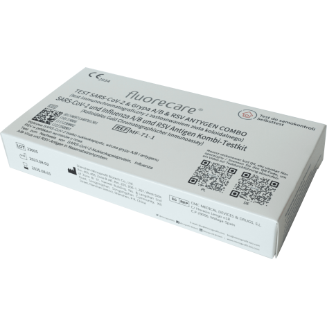 Polecamy Test FLUORECARE COVID-19 Grypa A+B, RSV Combo z oferty sklep medyczny.store  |   | atrakcyjne ceny | 2302 - Fluoreca... 2