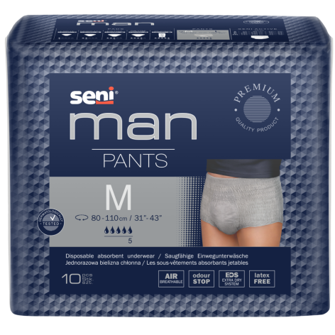 Chłonne majtki dla mężczyzn Seni Man Pants