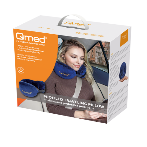 Polecamy Poduszka ortopedyczna podróżna Profiled Traveling Pillow, Qmed z oferty sklep medyczny.store  | QMED  | atrakcyjne c... 2