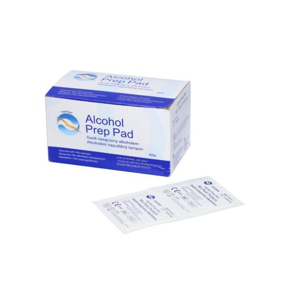 Polecamy Gaziki do dezynfekcji nasączone alkoholem Alcohol Prep Pad, 100 szt., Zarys z oferty sklep medyczny.store | ZARYS ...