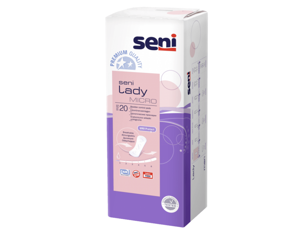 Seni Lady - wkładki urologczne w cenie 6,00 zł, marka SENI w kategori NIETRZYMANIE MOCZU. Hurtownia medyczna www.medyczny store Seni Lady - wkładki urologczne w cenie 6,00 zł, marka SENI w kategori NIETRZYMANIE MOCZU. Hurtownia medyczna www.medyczny store