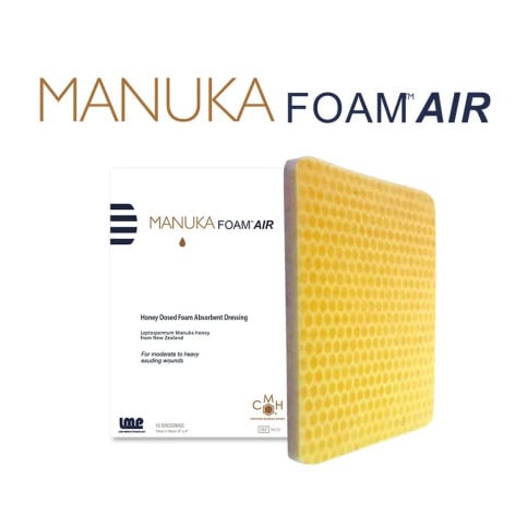 Opatrunek piankowy nasączony miodem Manuka Foam Air