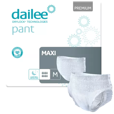 Majtki chłonne dla dorosłych Dailee Pants Premium Maxi – maksymalna ochrona przy ciężkim nietrzymaniu moczu