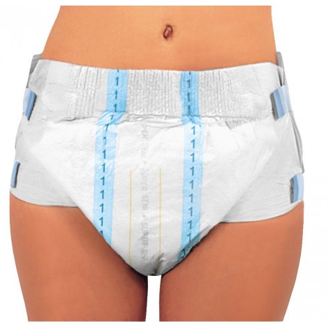 Polecamy Super Seni pieluchomajtki dla dorosłych zapinane na rzepy na dzień, 30 sztuk z oferty sklep medyczny.store  | SENI  ... 2