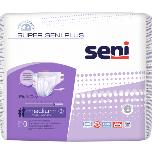 Super Seni PLUS - pieluchomajtki - NA NOC w cenie 53,35 zł, marka SENI w kategori NIETRZYMANIE MOCZU. Hurtownia medyczna www... Super Seni PLUS - pieluchomajtki - NA NOC w cenie 53,35 zł, marka SENI w kategori NIETRZYMANIE MOCZU. Hurtownia medyczna www...