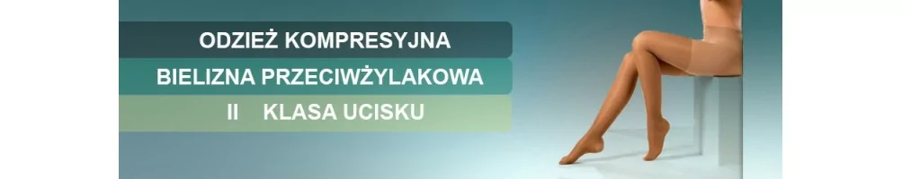 Bielizna uciskowa -II klasa | Rajstopy, podkolanówki. Tylko u nas.