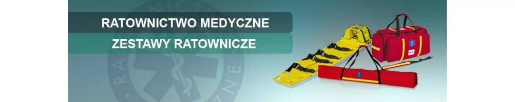 Zestawy ratownictwa medycznego TOPR, SOR, GOPR, WOPR